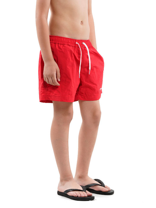 Champion Kinder Badeanzug Badeshorts Rot