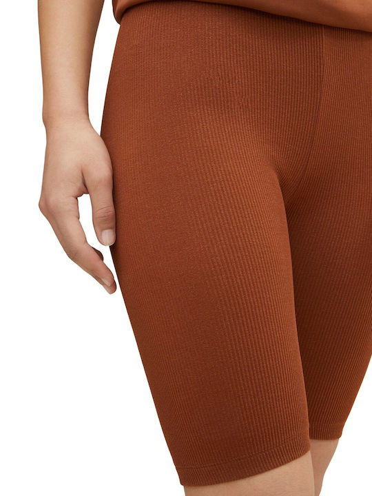 Women's Bike Training Legging High Waisted Nut Brown