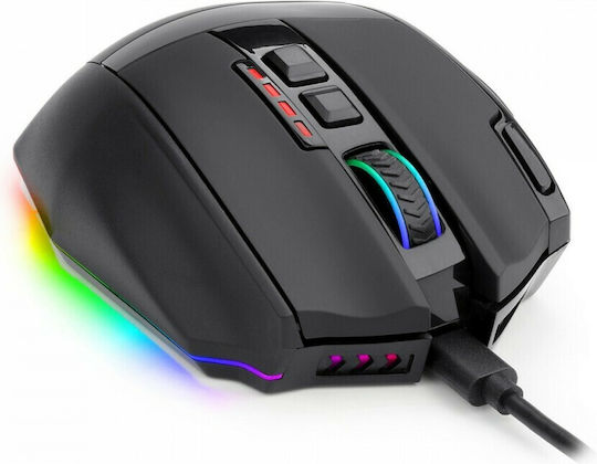 Redragon Sniper Pro M801P-RGB Ασύρματο Gaming Ποντίκι 16000 DPI Μαύρο