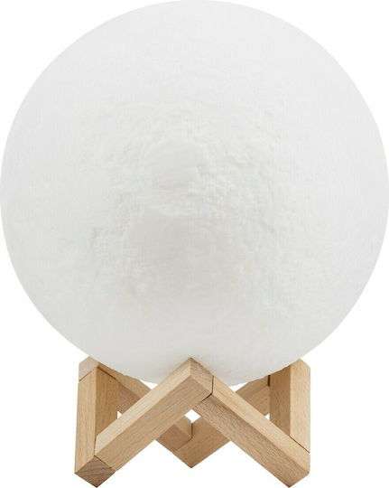 GloboStar Dekorative Lampe Mondlicht Weiß