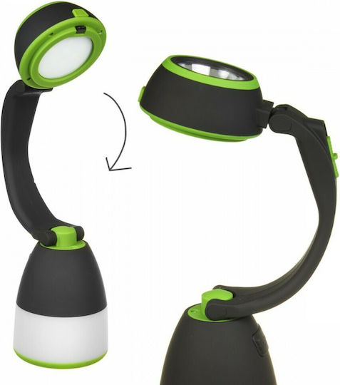 Maclean Energy Led Rechargeable Lantern for Camping with Flashlight & Powerbank 600lm 1W