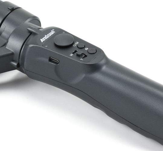 Andowl Q-YTF6 Phone Gimbal with 3 Axis Stabilization and 6 Operating Hours Gray