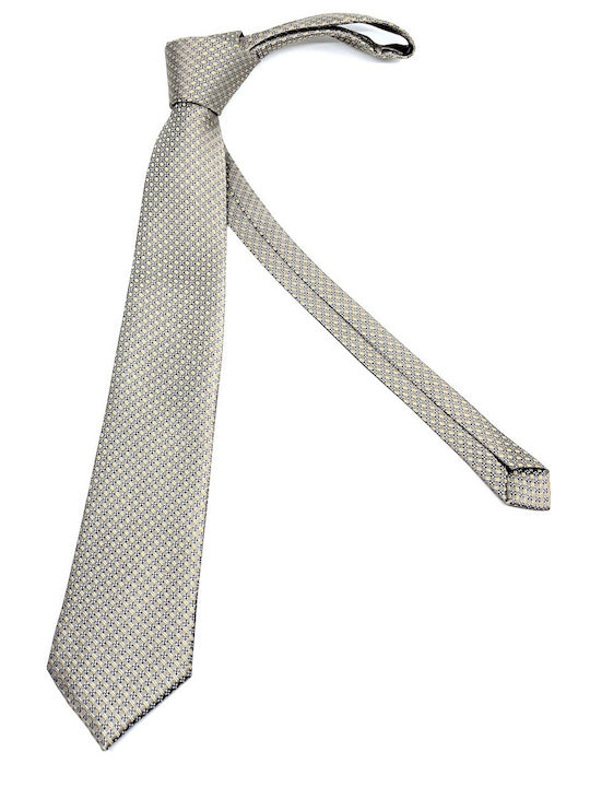 Legend Accessories Set de Cravată pentru Bărbați Tipărit în Culorea Bej