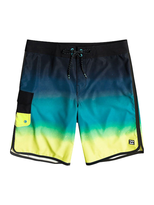 73 Fade Pro Men's Swimwear Bermuda Multicolour Striped
