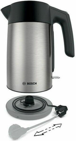 Bosch Kettle 1.7lt 2400W Inox-Black