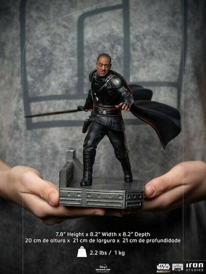 Iron Studios Star Wars Moff Gideon The Mandalorian Figure Height 20cm Scale 1:10