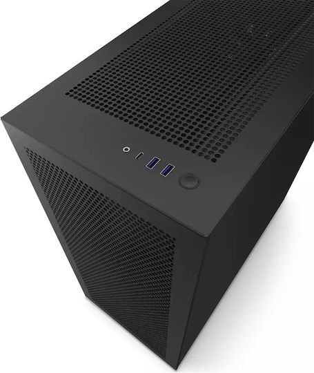 NZXT H7 Flow (2022) Gaming Midi Tower Κουτί Υπολογιστή με Πλαϊνό Παράθυρο Matte Black