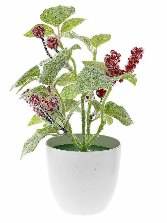 Iliadis Christmas Decorative Mistletoe 23cm Pot 4pcs