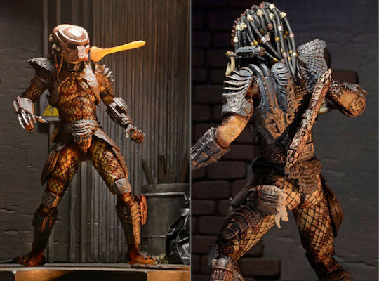 Neca Predator 2: Predator City Hunter Action Figure height 18cm