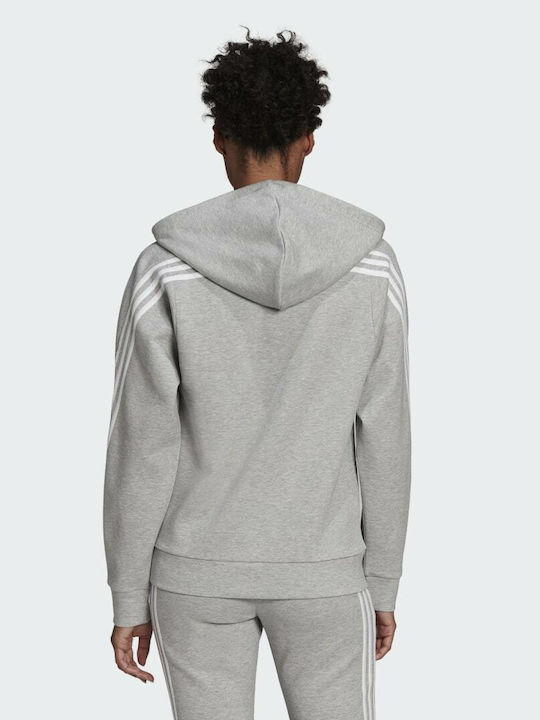 adidas Sportswear Future Icons Jacket Gray with Hood