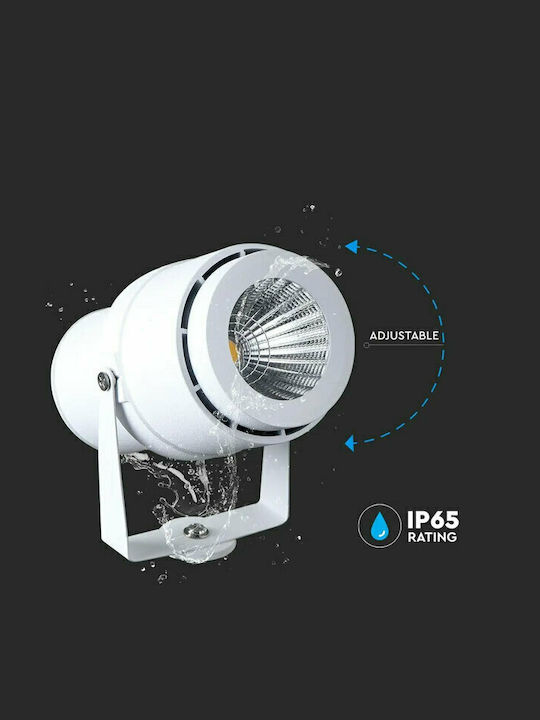 V-TAC Στεγανό Φωτιστικό Led Καρφωτό 217547