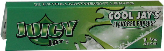 Juicy Jays Cool Jays Mentolicious Zigarettenpapier 1+1/4 32 Blätter 1Stück