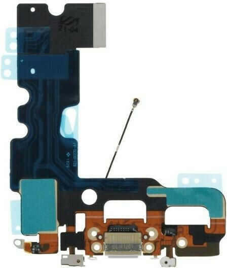 Flex Cable with Charging port in Gray colour for iPhone 7