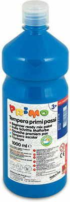 Primo Brillante Tempera Colour Paint Bottle 1000ml Blue