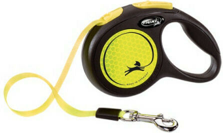 Flexi Foldable Dog Leash/Lead Strap 3m to 12kg in Yellow color 3m up to 12kg 5196254