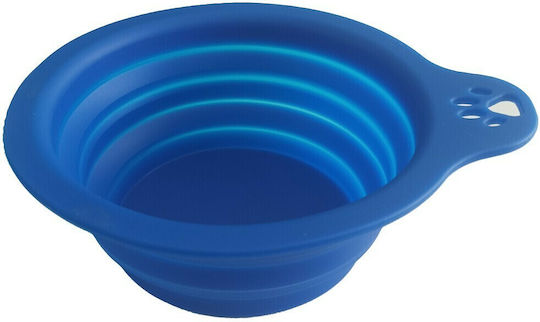 Pet Camelot Bowl Food & Water for Dog 370ml in Blue Color