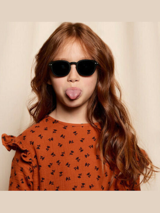 Izipizi Square Kids Sunglasses Yellow Honey For 5-10 Years