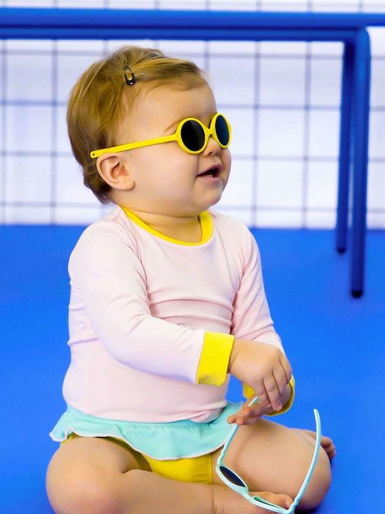 KiETLA Diabola Unbreakable Baby Kids Sunglasses Grapefruit For 0-1 Year