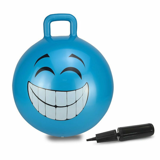 Jamara Χοπ Χοπ Μπάλα Hop Ball Smile Μπλε 45εκ.