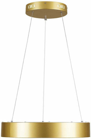 GloboStar Salem Pendant Light Gold 51x51cm