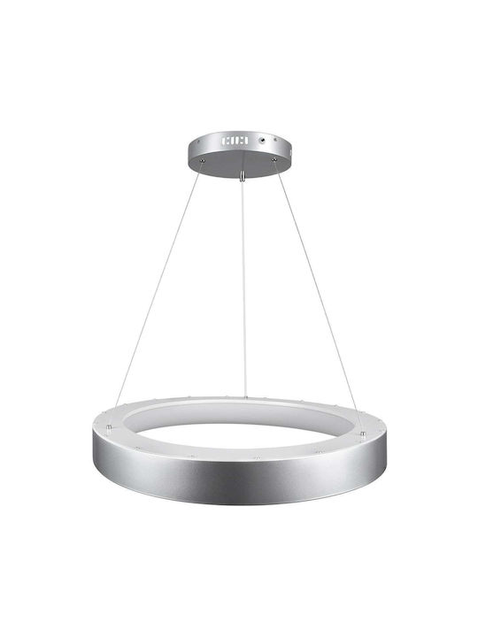 GloboStar Salem Hängelampe Silber 60x60cm.