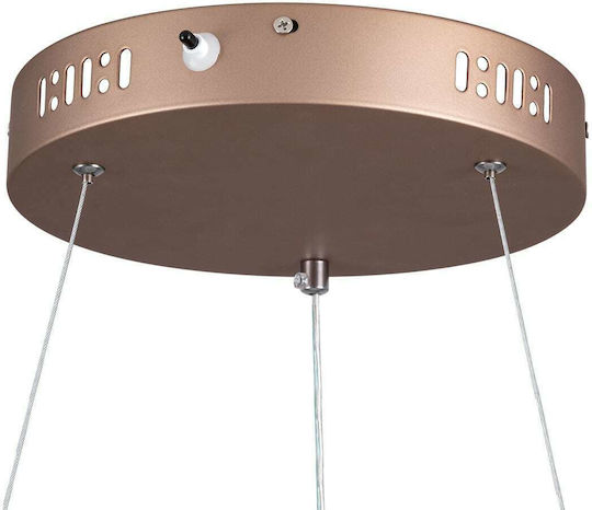 GloboStar Salem Pendant Light Brown 66x66cm