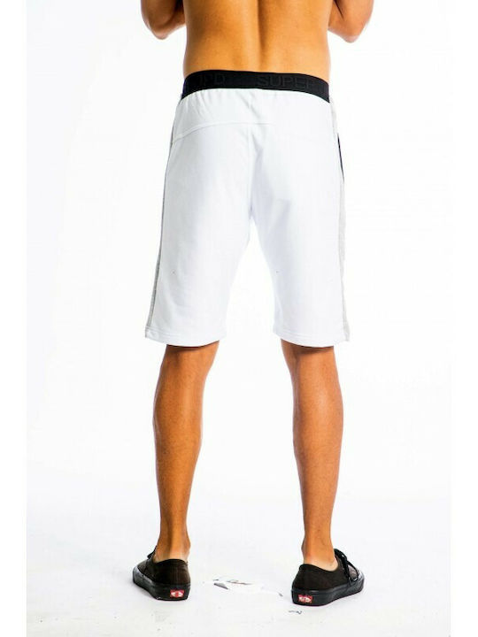 Paco & Co Men's Athletic Shorts White