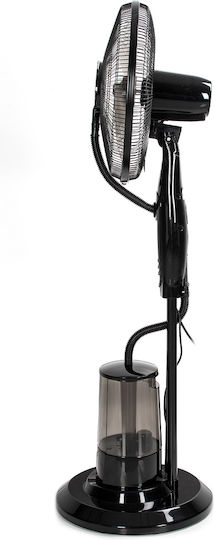 Zilan Zilan Misting Fan 75W Fan Diameter 40cm with Remote Control Black