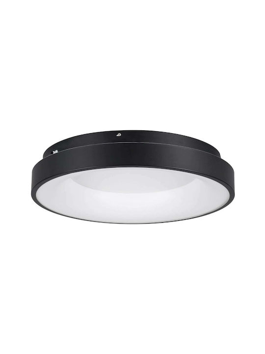GloboStar Salem Ceiling Mount Light 45pcs Black with Integrated LED and Remote Control