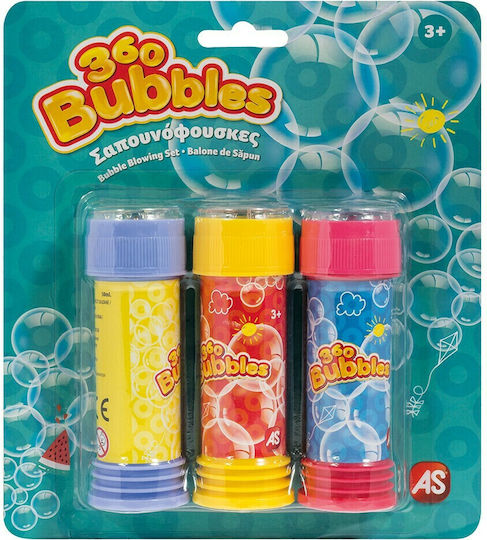 AS Създатели на балончета 360 Bubbles (Различни Видове) 3 бр.
