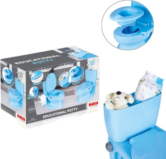 Dolu Potty Bowl with Music, Sounds & Lid Blue up to 20kg