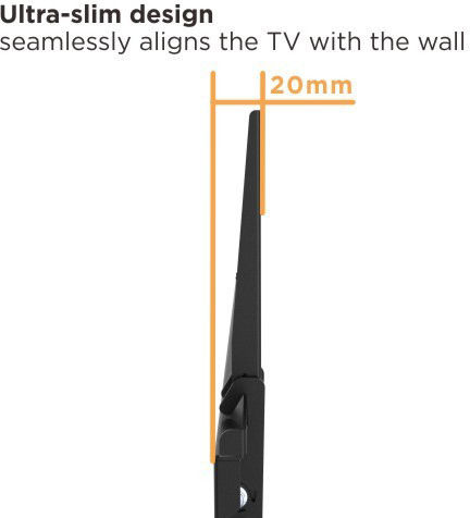 Brateck KL32-46T Βάση Τηλεόρασης Τοίχου έως 80" και 45kg