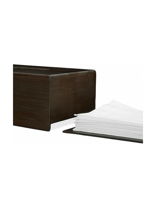 Relaxdays Θήκη για Χαρτομάντηλα Ξύλινη Καφέ 7.5x12x12cm 10023253