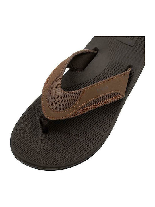 10987 Ανδρικά Flip Flops Καφέ