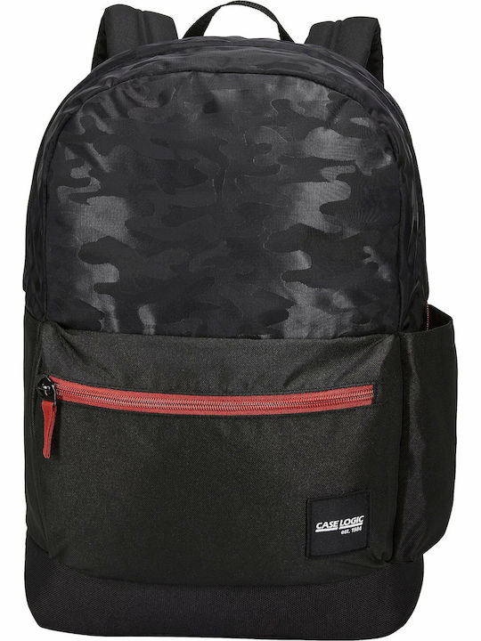 Case Logic Campus CCAM1126 Τσάντα Πλάτης για Laptop 15.6" Μαύρο/Κόκκινο