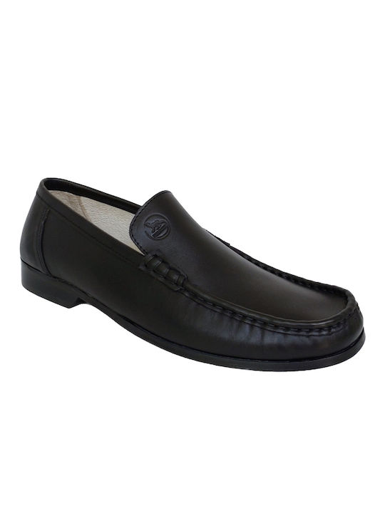 Commanchero Original Men's Leather Moccasins Black