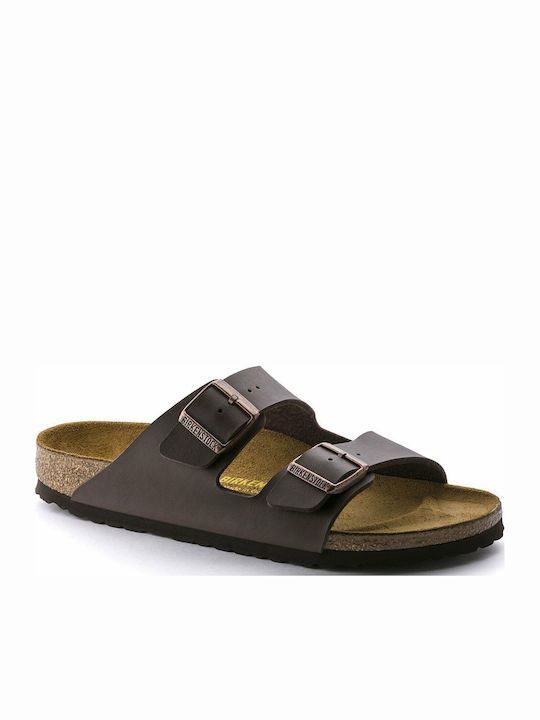 Arizona Birko-Flor Ανδρικά Σανδάλια Dark Brown Regular Fit