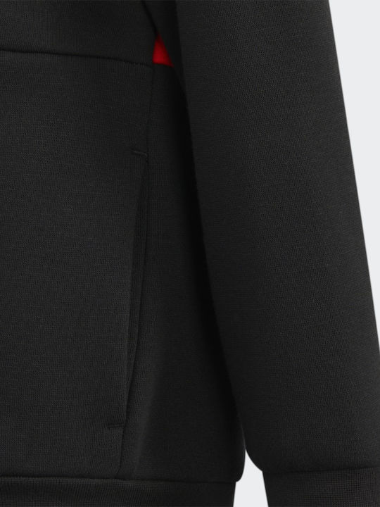 Kids Tracksuits With Jacket With Top Black 2 Pieces Badge Sport Logo