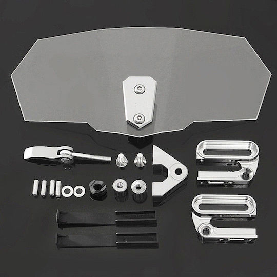 Motorcycle Windshield & Windscreen Visor Extender MTWCL1