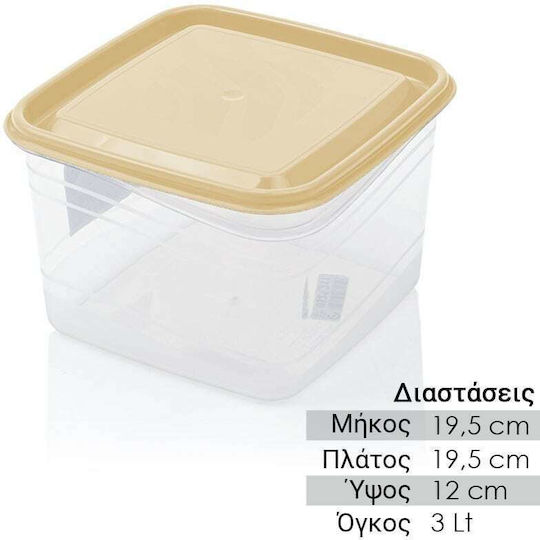 Mittagsboxen Beiges 3lt Mittagsboxen Beiges 3lt