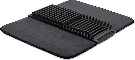 Umbra Udry Plastic Black Dish Drying Surface 61x46x4cm