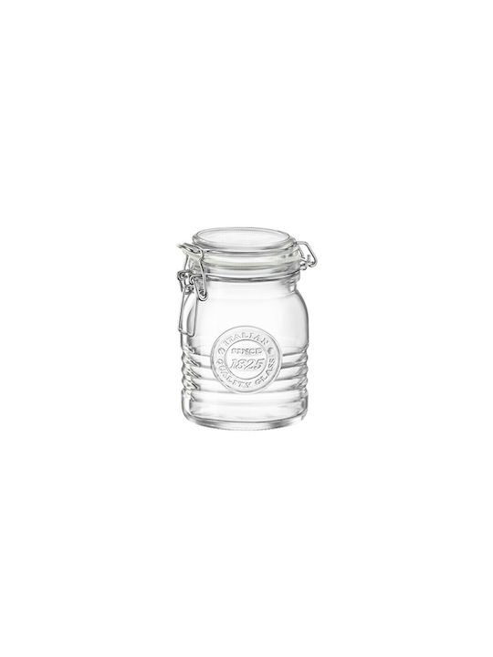 Bormioli Rocco Officina Vase General Use with Airtight Lid Glass 350ml 1pcs