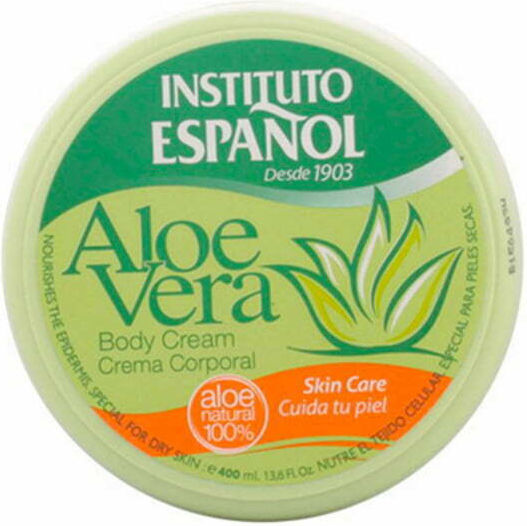 Instituto Espanol Aloe Vera Moisturizing Body Cream with Aloe Vera 400ml