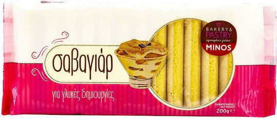 Minos Foods Μπισκότα Σαβαγιάρ 200gr