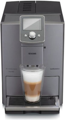 Nivona Nicr 821 Automatische Espressomaschine 1465W Druck 15bar mit Mahlwerk Silber