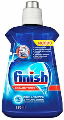 Finish Rinse Aid Υγρό Λαμπρυντικό Πλυντηρίου Πιάτων με Άρωμα Λεμόνι 250ml