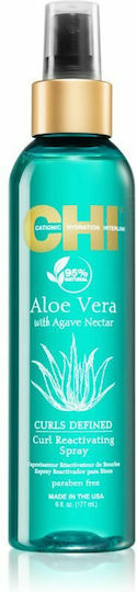 CHI Aloe Vera Curls Defined Lotion Μαλλιών για Αναδόμηση 177ml