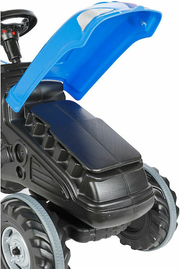 Fuß zu Boden mit Pedal Blau