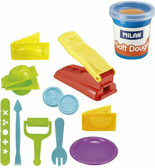 Milan Πλαστελίνη - Παιχνίδι Cooking Time για 3+ Ετών, 8τμχ