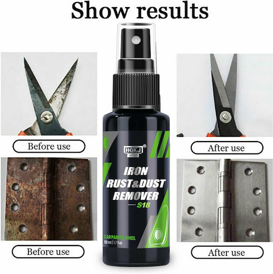 HGKJ Iron Rust & Dust Remover S18 Σπρέι Καθαρισμού για Ζάντες Αυτοκινήτου 300ml